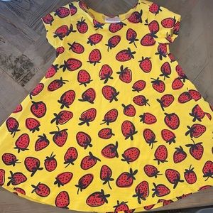Hanna Andersson Strawberry Tunic/Dress Size 100 (4)